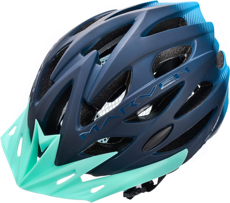 meteor® Marven Fahrradhelm Herren Damen Kinder-Helm MTB rollerhelm mädchen kinderfahrradhelm für Dow