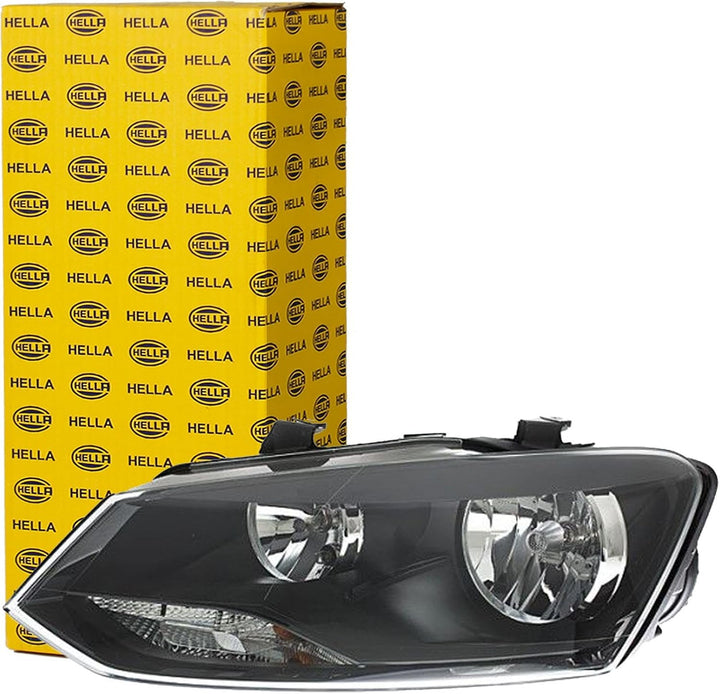 HELLA 1EE 247 051-101 FF/Halogen-Hauptscheinwerfer - rechts - für u.a. VW Polo (6R1, 6C1) Rechts (Be