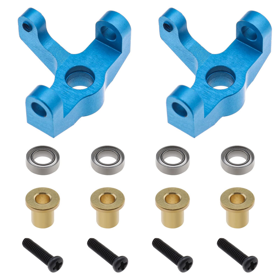 Set Lenkträger Alu Links Rechts RC Ersatzteil Kompatibel mit Wltoys 1/14 144001 144002 1/12 124016 1