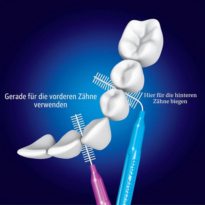 Pikster Interdental Brushes (40 Pack, Size 0 (Grey)) 1 stück (40er Pack) Size 0 (Grey), 1 st&amp;