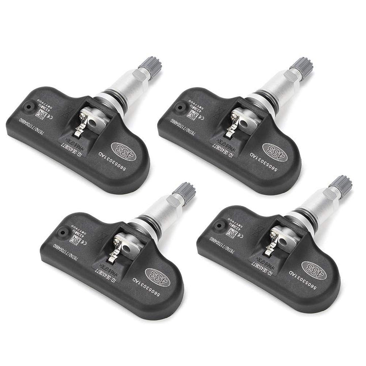 Auto Reifendrucksensor TPMS Reifendruckkontrollsystem Sensor Ersatz 4 Stück Reifendrucküberwachungss