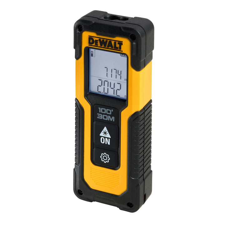 Dewalt Laser-Distanzmesser DWHT77100 (0,2 bis 30m Reichweite, Laserklasse 2, Messtoleranz: +/- 3 mm