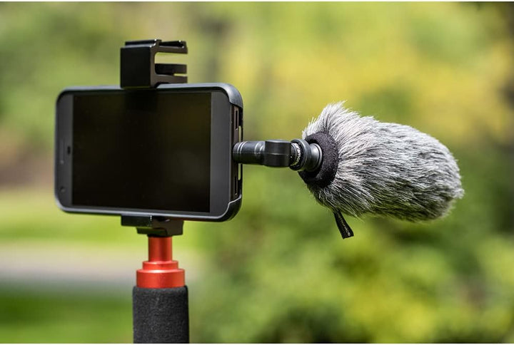 Saramonic Unidirektionales Mikro-Shotgun Mikrofon mit USB-C Ausgang für Android Smartphones oder Tab