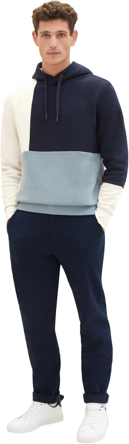 TOM TAILOR Herren Sweatshirt M 10668 - Sky Captain Blue, M 10668 - Sky Captain Blue