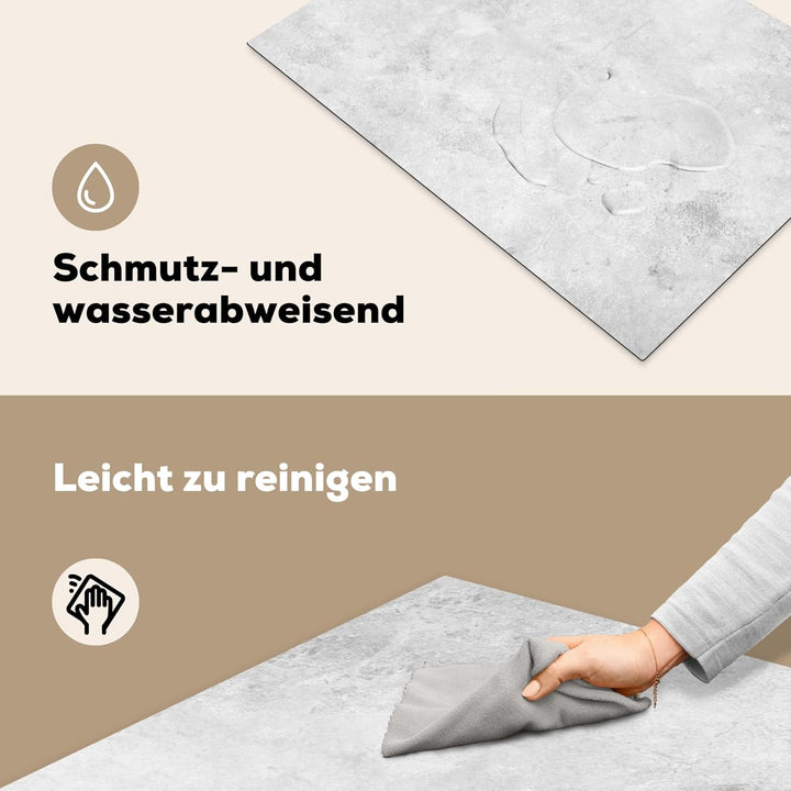 KitchenYeah© Herdabdeckplatte Einteilig Küche Ceranfeld Abdeckplatte Cerankochfeld Abdeckung Indukti