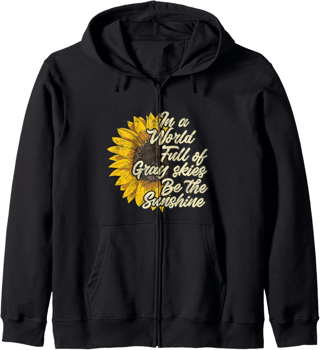 Be the Sunshine casual chic graphic for women Kapuzenjacke