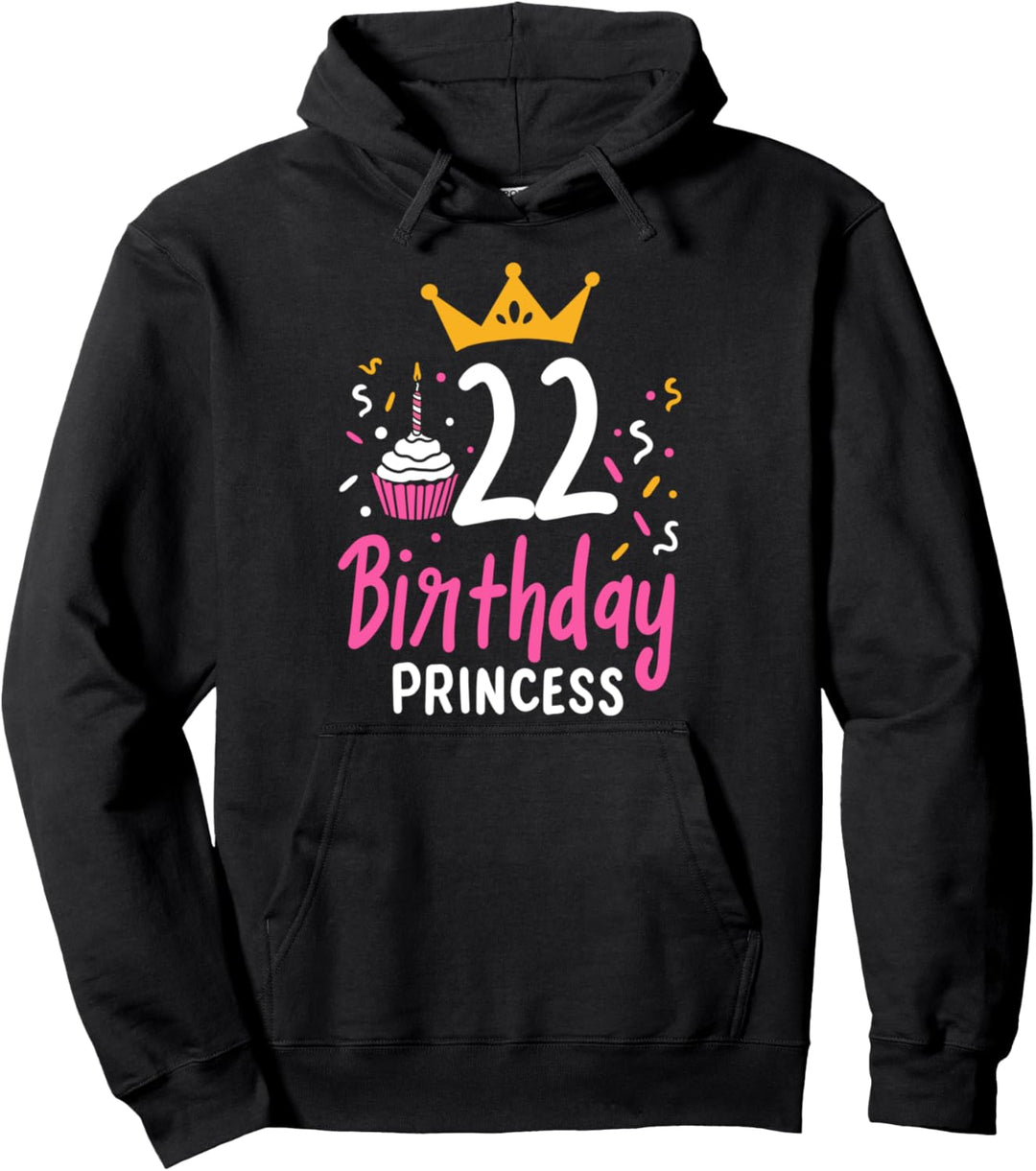 22. Geburtstag Frauen Mädchen Pullover Hoodie