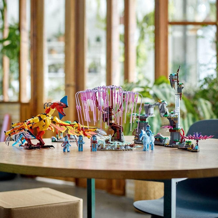 LEGO 75574 Avatar Toruk Makto und der Baum der Seelen, Bauspielzeug mit 4 Minifiguren, im Dunkeln le