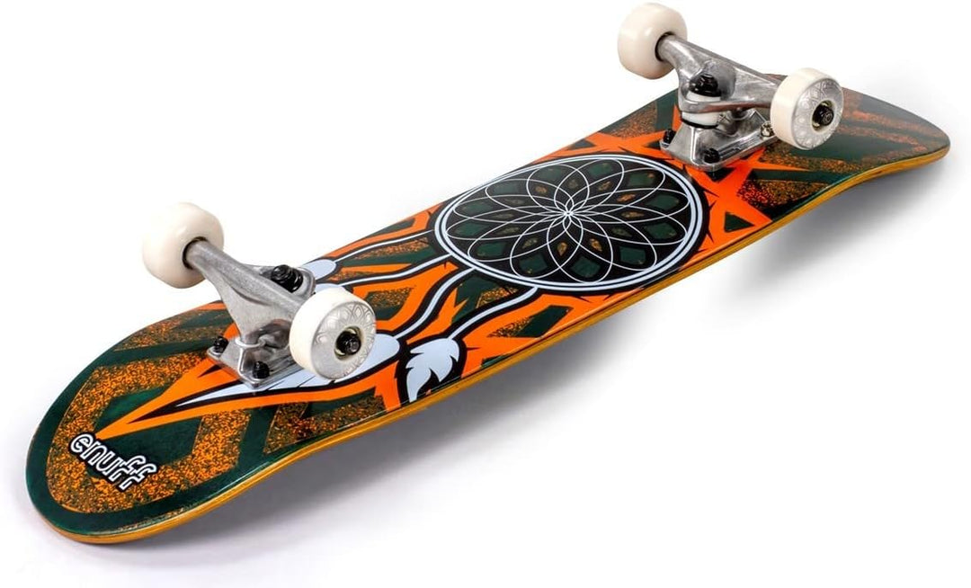 ENUFF Dreamcatcher Complete Skateboard, Einheitsgrösse Teal/Orange (mehrfarbig)