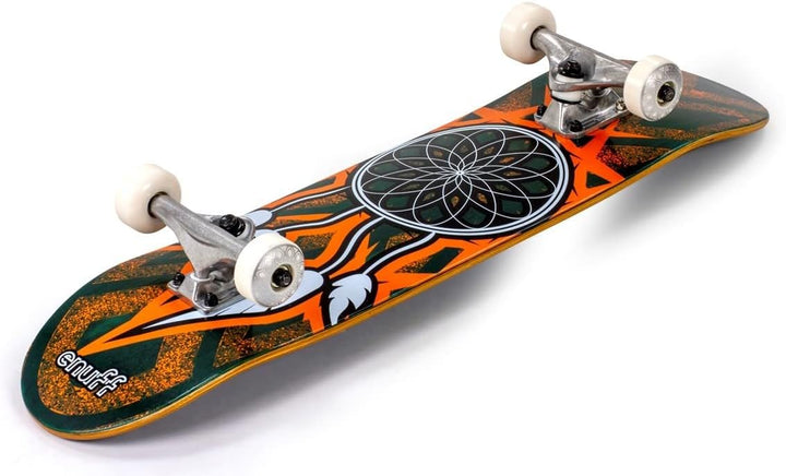 ENUFF Dreamcatcher Complete Skateboard, Einheitsgrösse Teal/Orange (mehrfarbig)