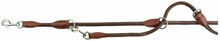 TRIXIE Active V-Leine, rundgen, 2,00 m/ 13 mm, T16332 braun Small/Medium