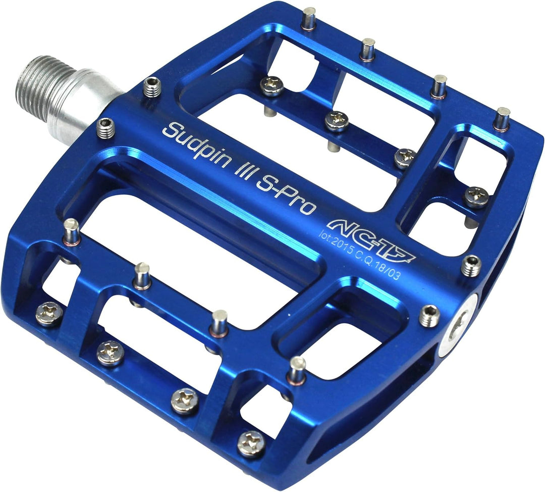NC-17 Sudpin III S-Pro Aluminium Plattform Pedale | Fahrrad Pedale MTB und BMX | Dirt und Freeridest