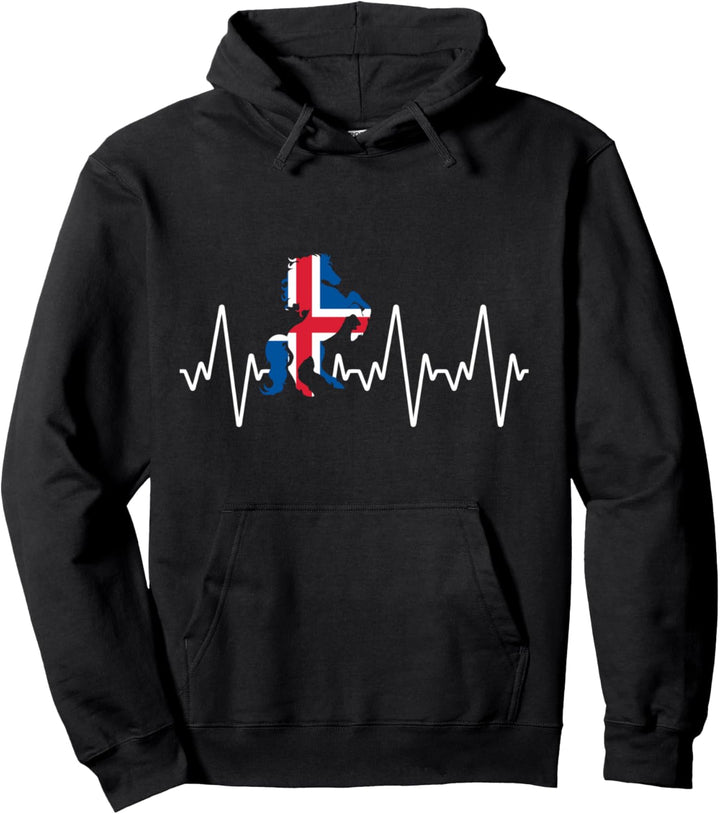 Islandpferde Herzschlag Isi Toelt Tölt Heartbeat Geschenk Pullover Hoodie