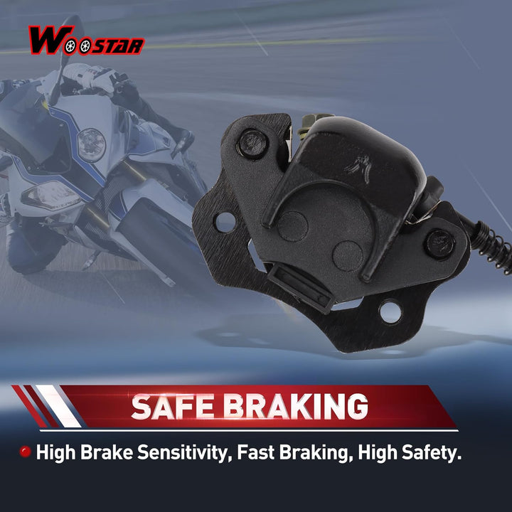 WOOSTAR Links Hydraulik Hauptbremszylinder Bremssattel Ersatz für Taotao Sunl Baja 50ccm 70ccm 90ccm