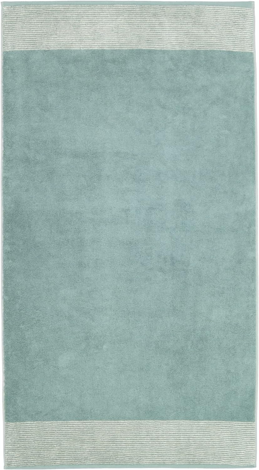 CAWÖ Home Handtücher Luxury Home Two-Tone 590 Salbei - 43 Duschtuch 80x150 cm, Duschtuch 80x150 cm