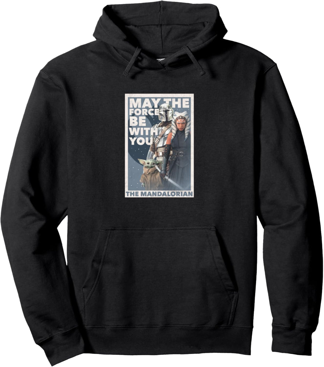 Star Wars: The Mandalorian Ahsoka May The Force Poster R13 Pullover Hoodie