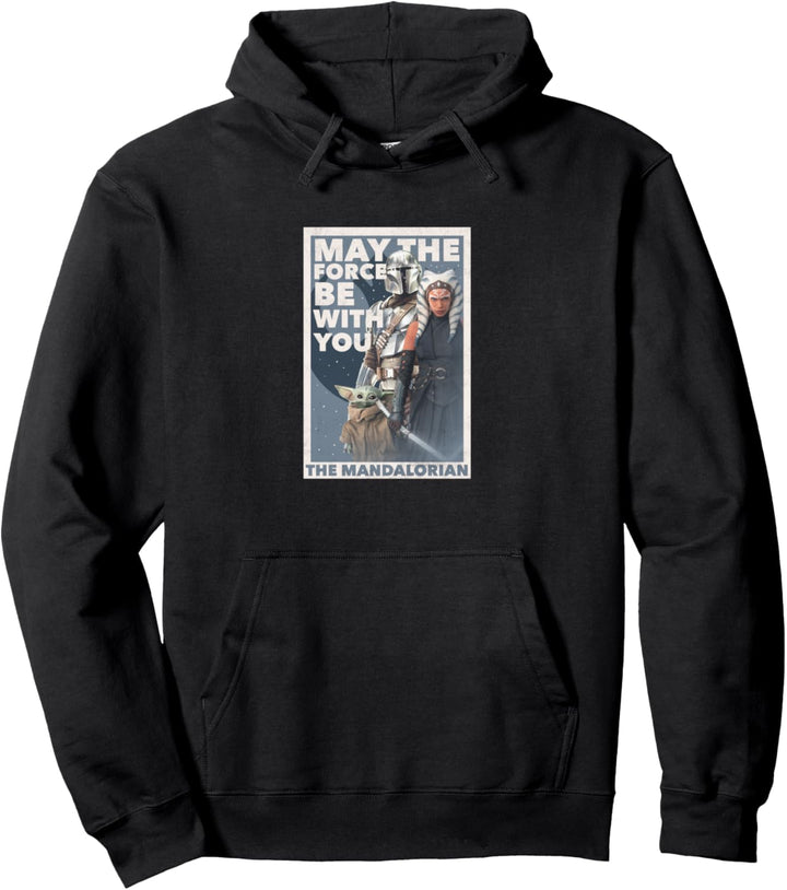 Star Wars: The Mandalorian Ahsoka May The Force Poster R13 Pullover Hoodie