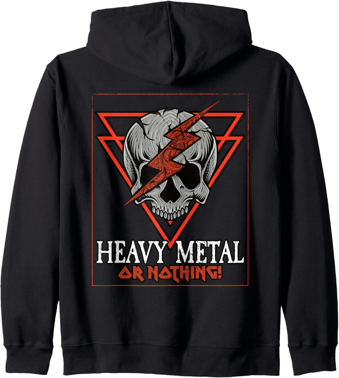 Heavy Metal Or Nothing I Vintage Heavy Metal Kapuzenjacke