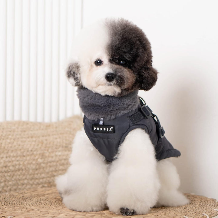 Puppia Hundemantel für kleine und mittelgrosse Hunde - Donavan - wohlfühlende Wärme und Komfort - Hu
