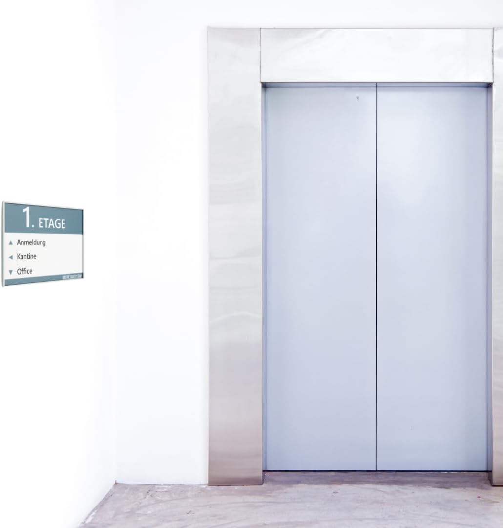 Türschild Tenuis für Büro (DIN A5 quer), DIN A5 quer