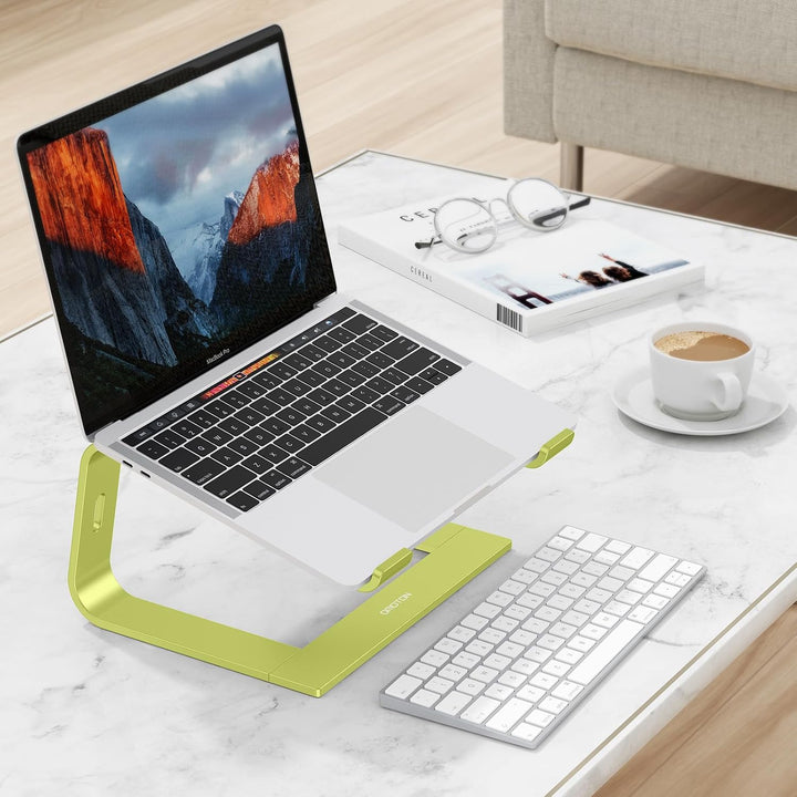 OMOTON Laptop Ständer, Notebook Ständer mit Belüftung, Universal PC Riser Ergonomisch Laptop Halteru