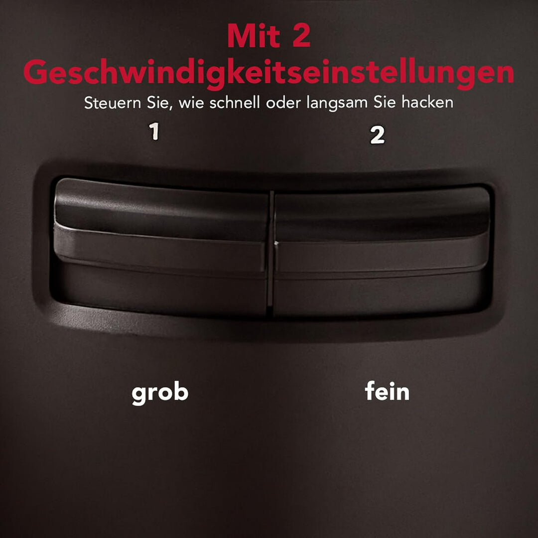 KitchenAid Kabelloser Zerkleinerer - Go Cordless - 1,18L - 2 Geschwindigkeiten und Pulse - Mit Edels