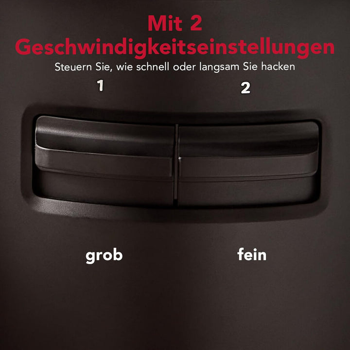KitchenAid Kabelloser Zerkleinerer - Go Cordless - 1,18L - 2 Geschwindigkeiten und Pulse - Mit Edels
