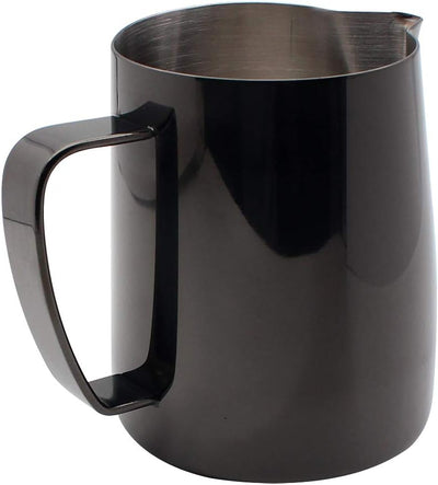 Dianoo Milchschäumkrug Aus Edelstahl Mit Titan überzogen Milchkännchen Latte Kunst Tasse Kaffee Latt