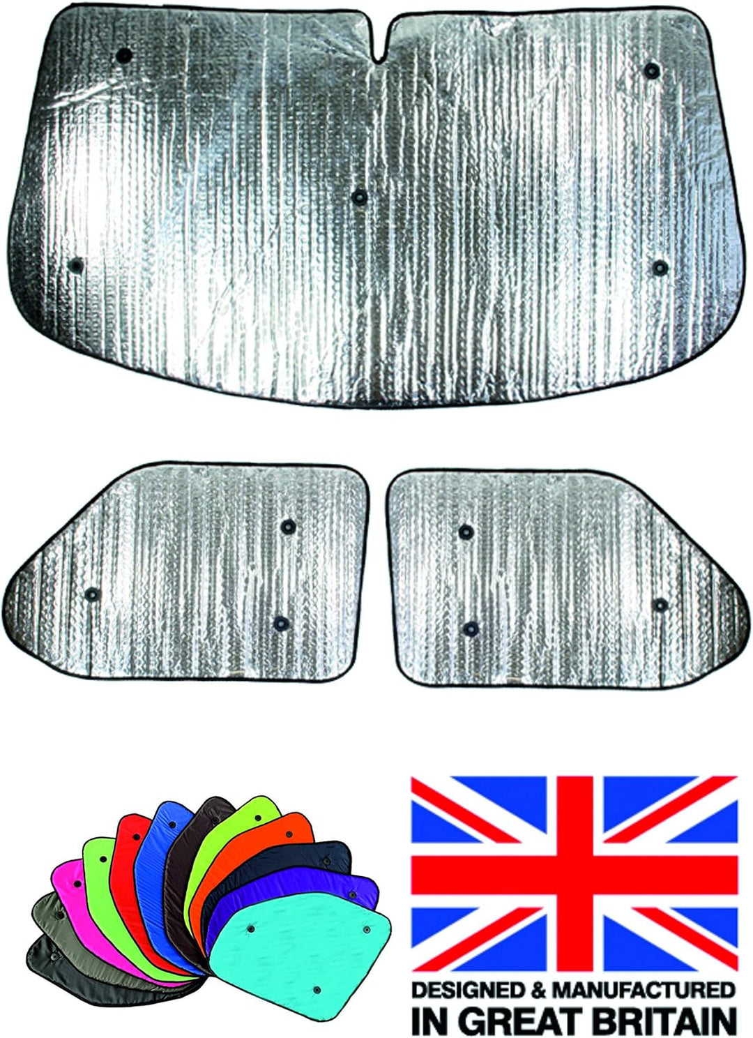 Thermomatten-Set für Volkswagen T4 (1990-2003) Frontset Ideal für alle Jahreszeiten geeignet Frontse