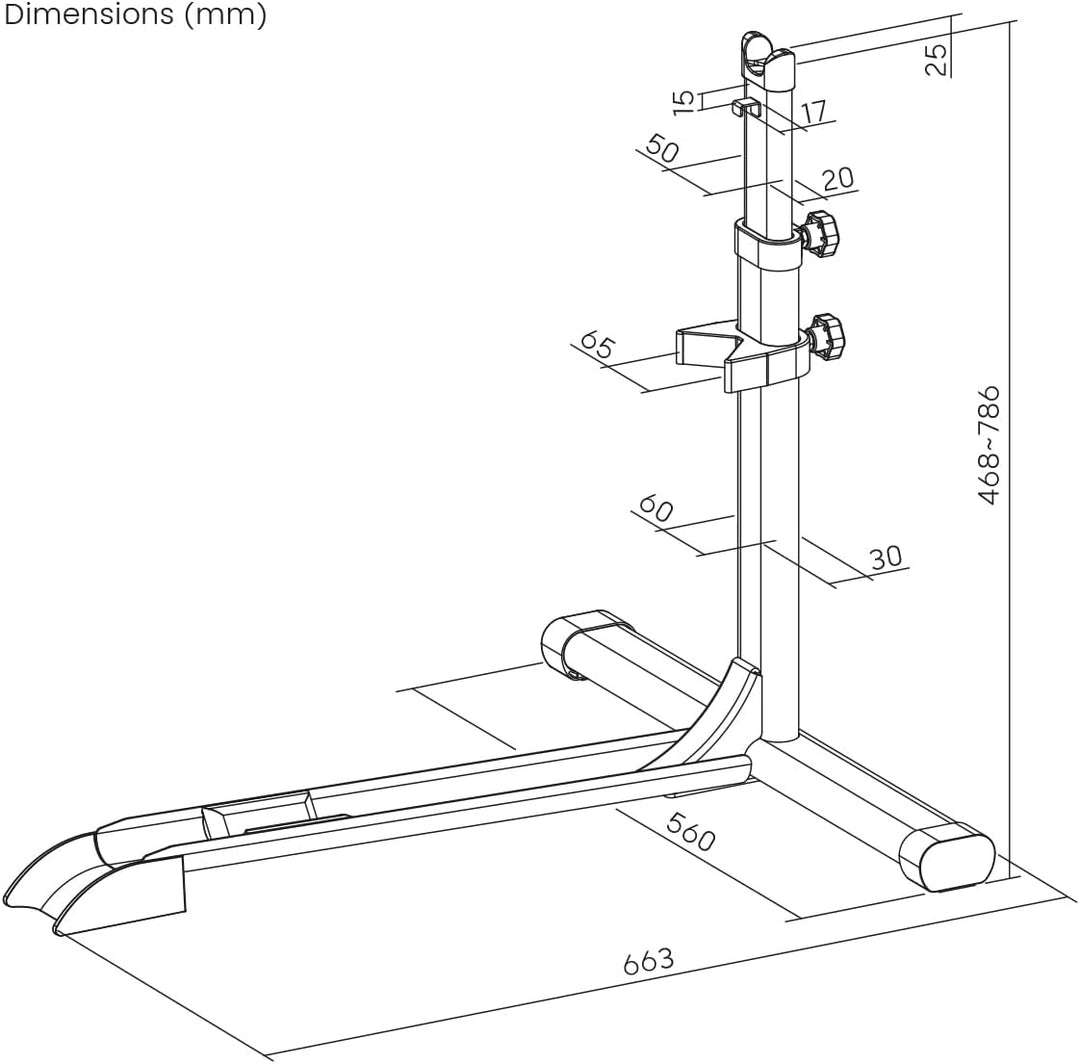 my wall platzsparender universal Fahrradständer - HR12L, Hinterrad Fahrradständer für Garage, Keller