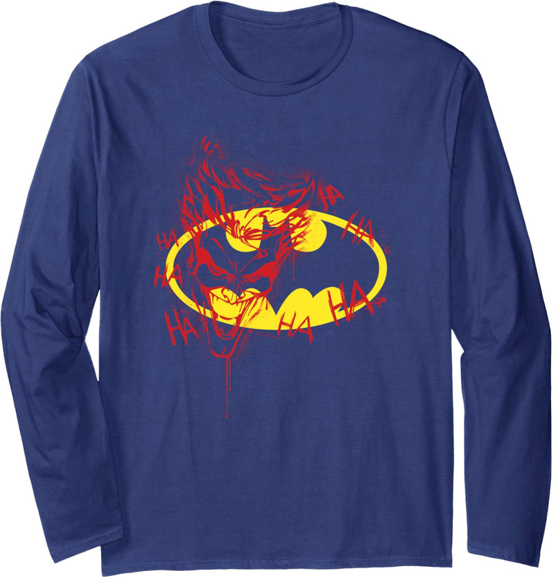 Batman Joker Graffiti Langarmshirt