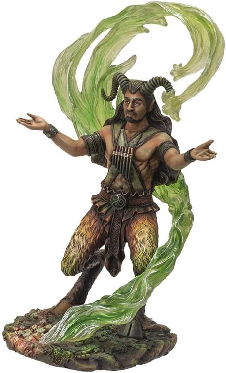 Pacific Giftware Magier Figur Element Erde - Elemental Magic by Anne Stokes | Pan Satyr Sammelfigur