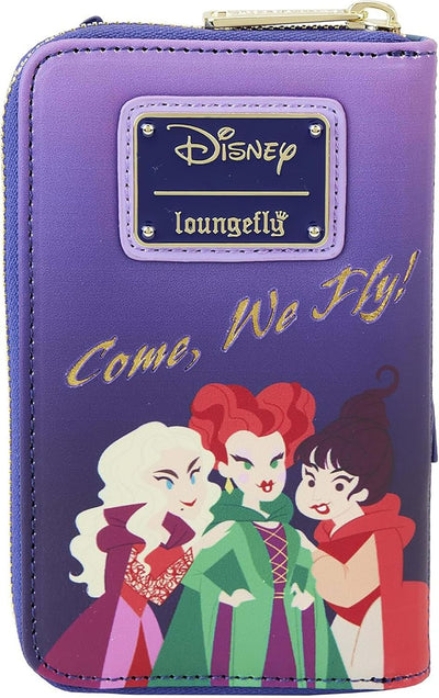 Loungefly Disney Hocus Pocus Sanderson Sisters House Geldbörse mit umlaufendem Reissverschluss, Mehr