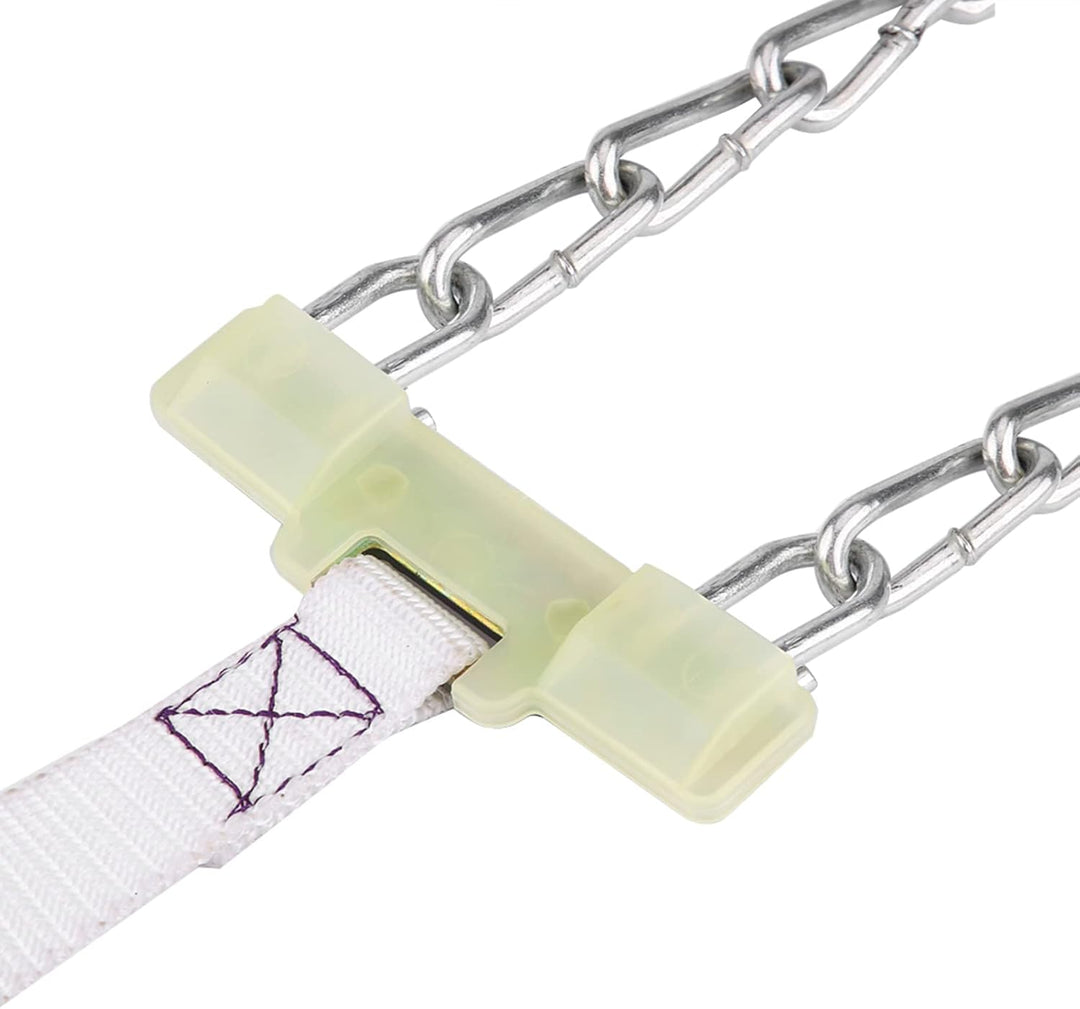 Schneeketten Fydun 3pcs Auto Reifen Schneekette Reifen Rutscht Stahlkette Gummi Reifen Gleitschutzst
