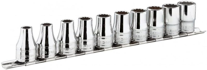 FACOM 1/2 Zoll Steckschlüsselsatz 7 Teilig SW 3/8-21/32 mit Halterung, 1 Stück, S.40U