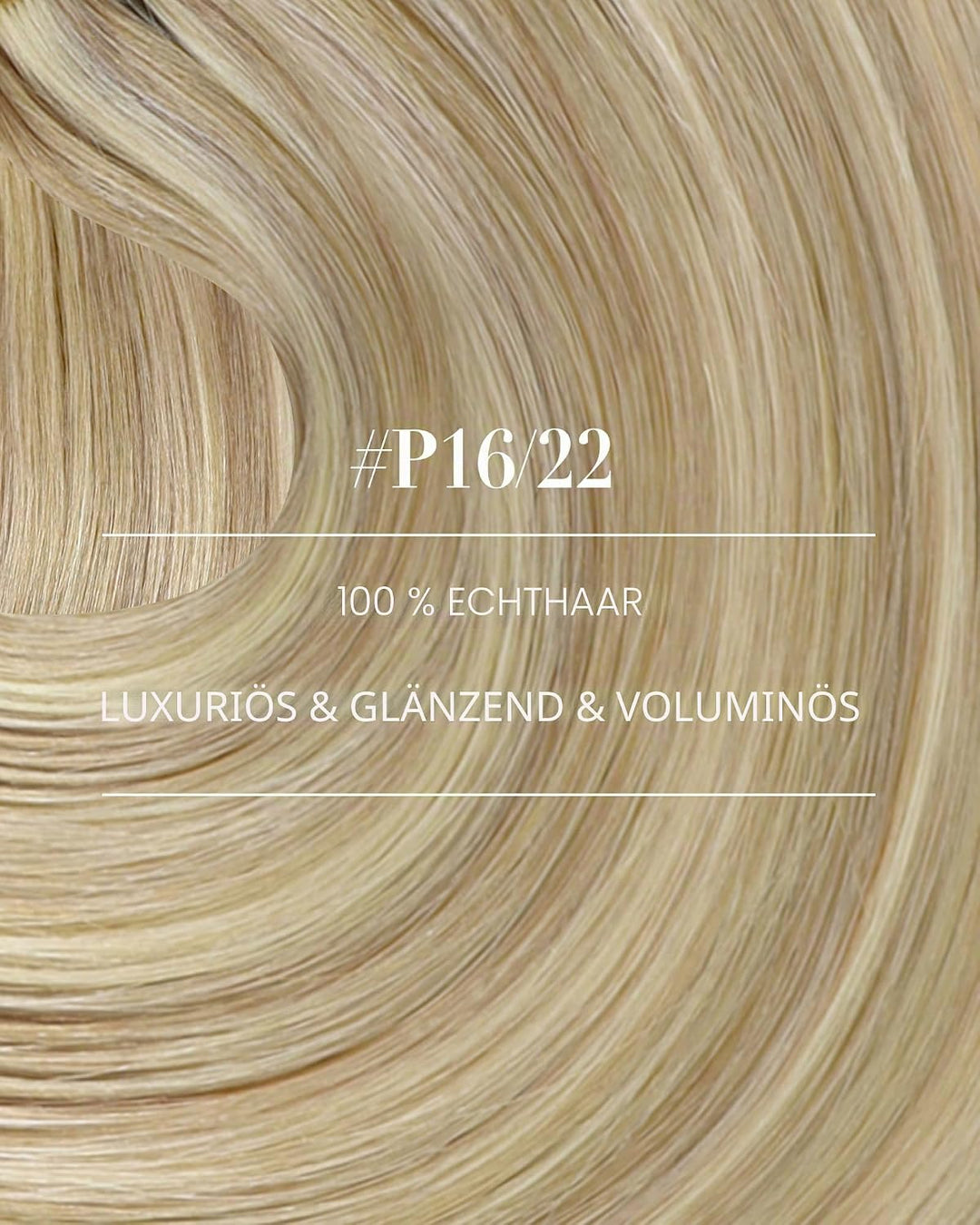 YoungSee Clip in Extensions Echthaar Clip in Extensions Echthaar Goldblond Strahnchen Mittelblond Cl