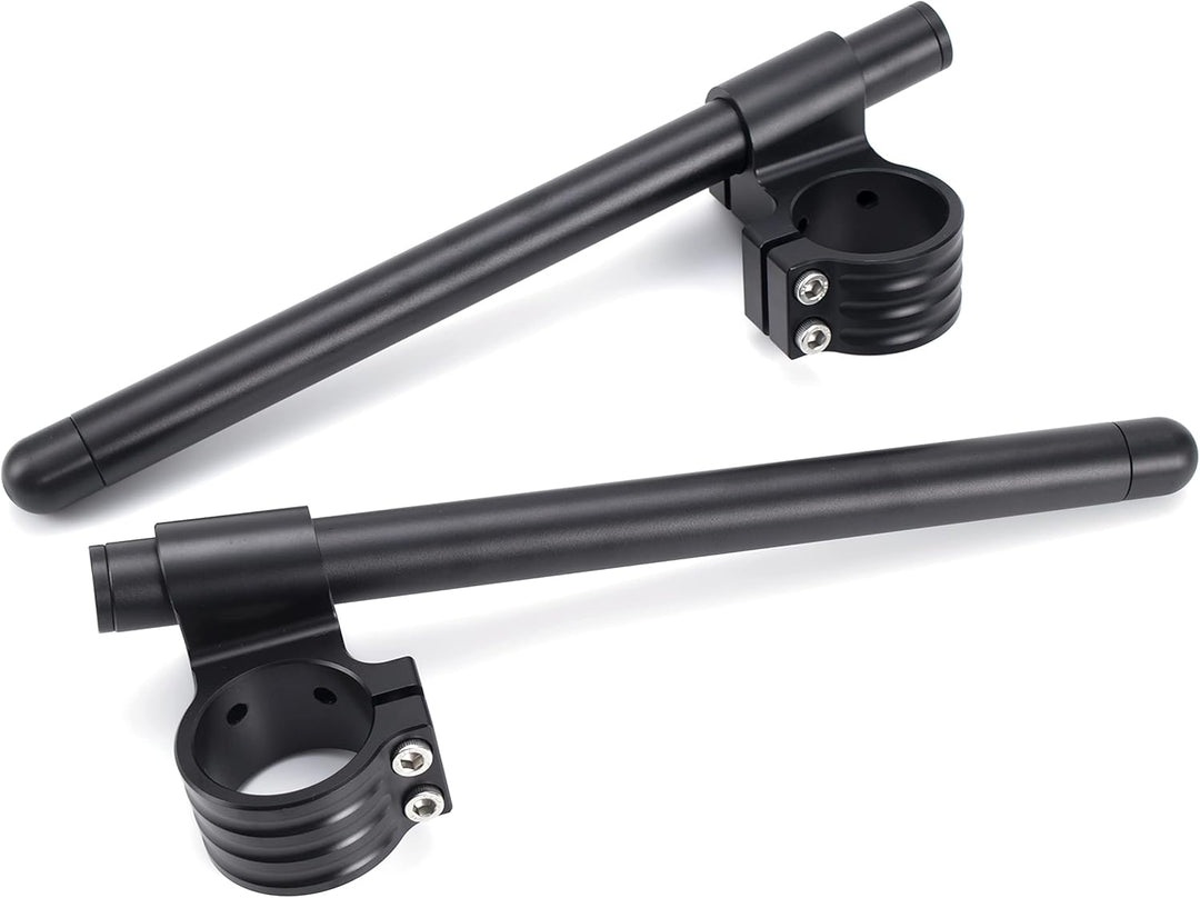 Fullibars Ø 52mm stummellenker für moto gabel Ø 52mm cafe racer custom mit neigung 7 ° mit Lenkrohre
