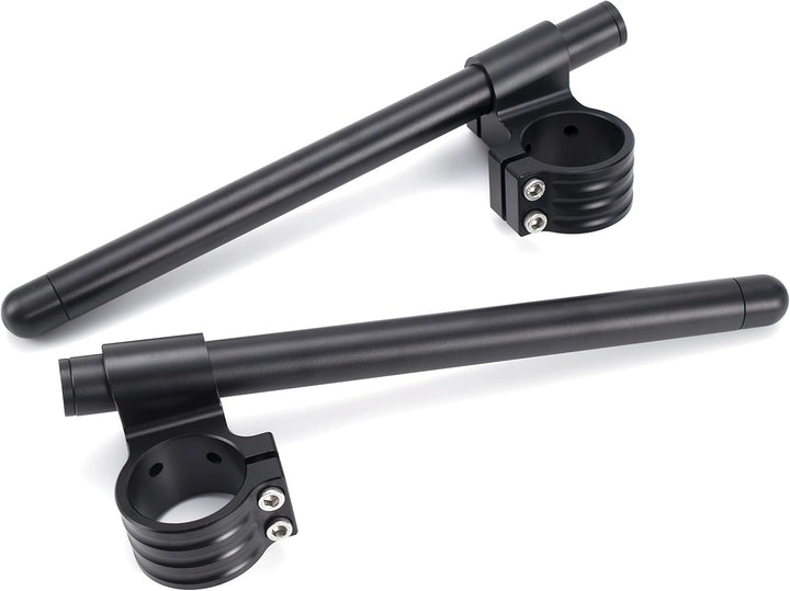 Fullibars Ø 52mm stummellenker für moto gabel Ø 52mm cafe racer custom mit neigung 7 ° mit Lenkrohre