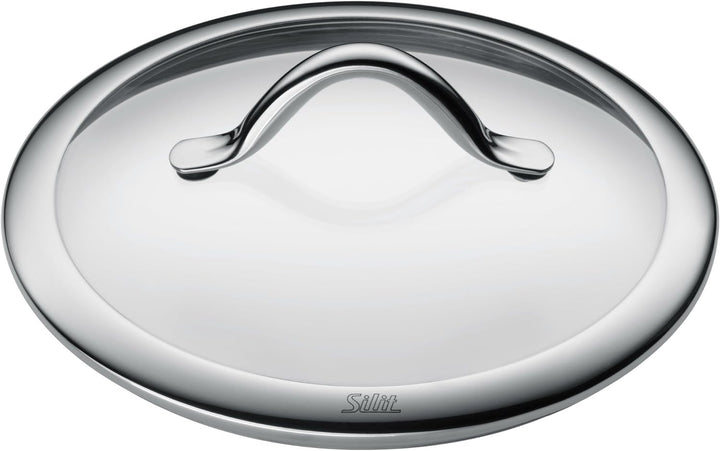 Silit Vitaliano Nero Kochtopf gross 22cm, Glasdeckel, Fleischtopf Induktion 4,7l, Silargan Funktions