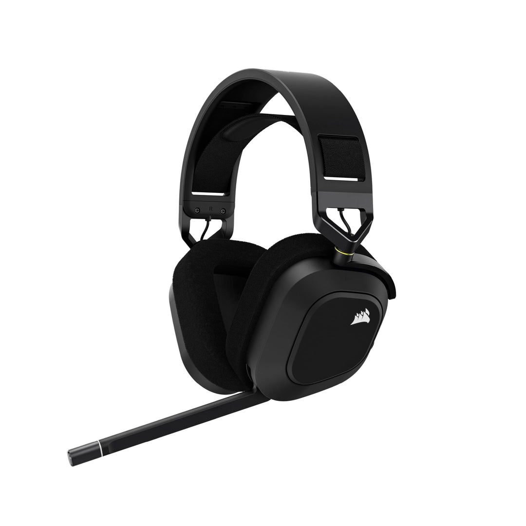 Corsair HS80 RGB WIRELESS Premium-Gaming-Headset mit Dolby Atmos (niedrige Latenz, omnidirektionales