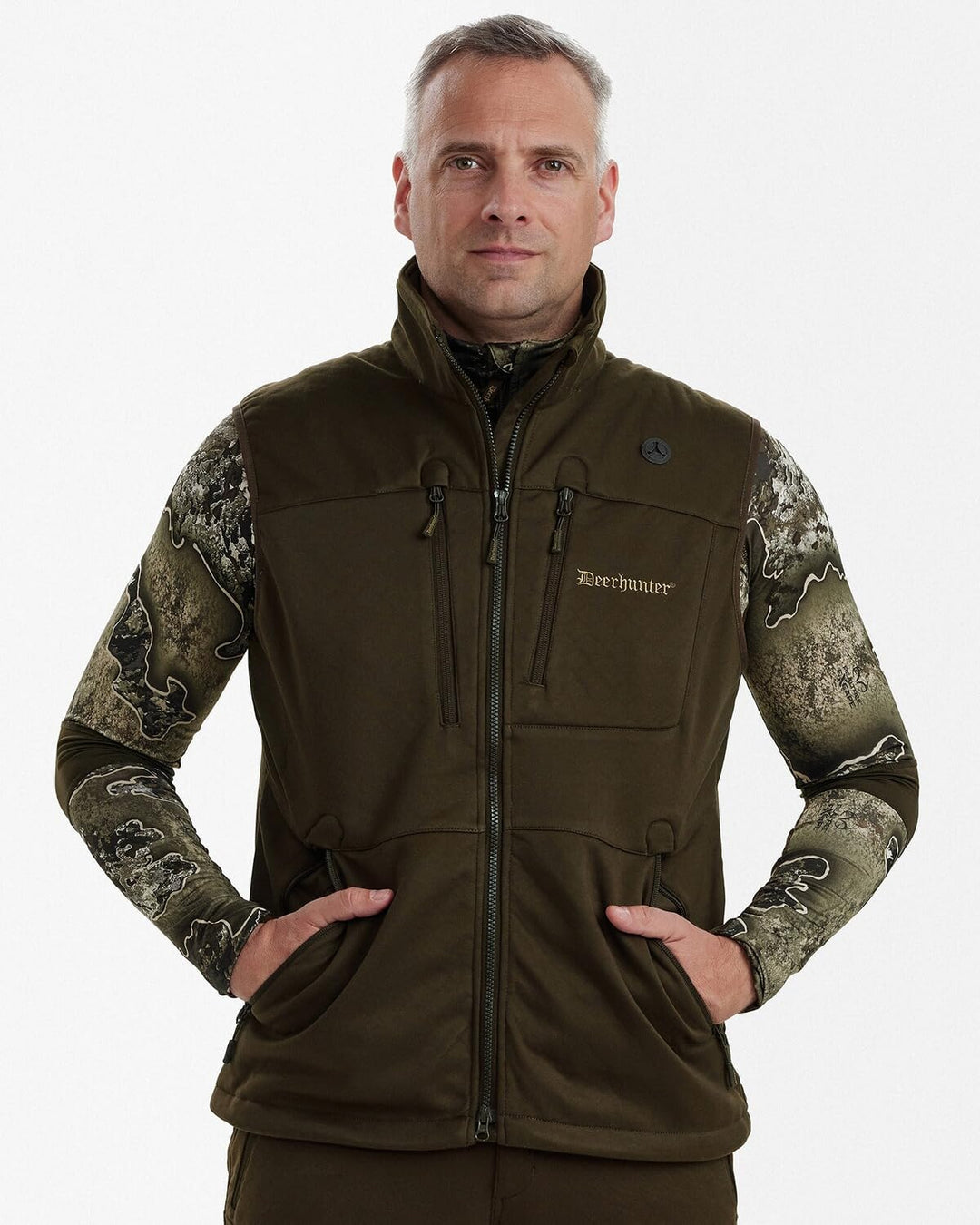 Deerhunter Excape Softshell Waistcoat Art Green S Grün, S Grün