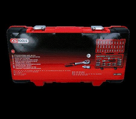 KS Tools 951.0666 3/8" Steckschlüssel-Satz, 66-tlg.