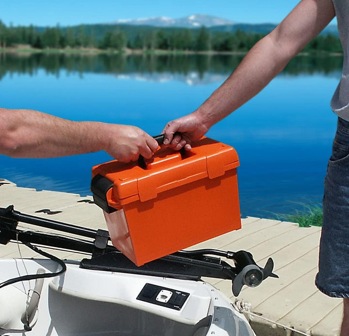 MTM SPUD1 Sportsmen's Plus Utility Dry Box Orange, Orange