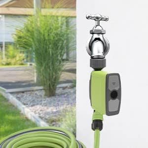 Smartes Bewässerungssystem, Gartenbewässerung, Bewässerungscomputer WLAN mit Repeater, mit App, komp