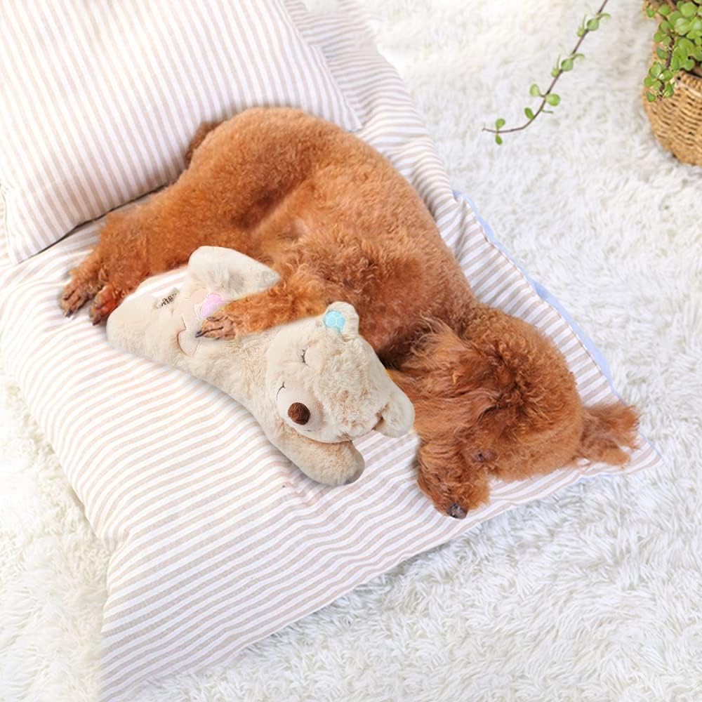 ALL FOR PAWS Kuscheltier für Hunde, Welpenspielzeug Hunde Herzschlag Plüschtier Welpe Verhaltenshilf