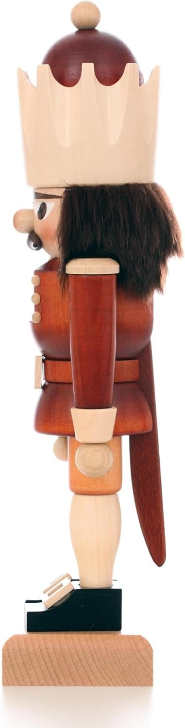 Christian Ulbricht Nussknacker König klein Natur - 29 cm