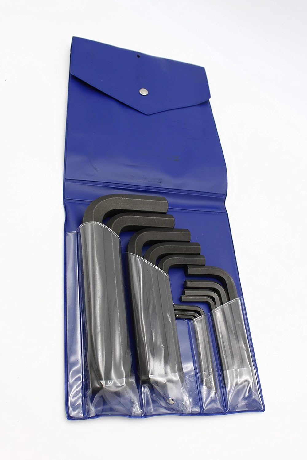 Juego 12 llaves hexagonaleseses pavonadass 1/8-3/4"