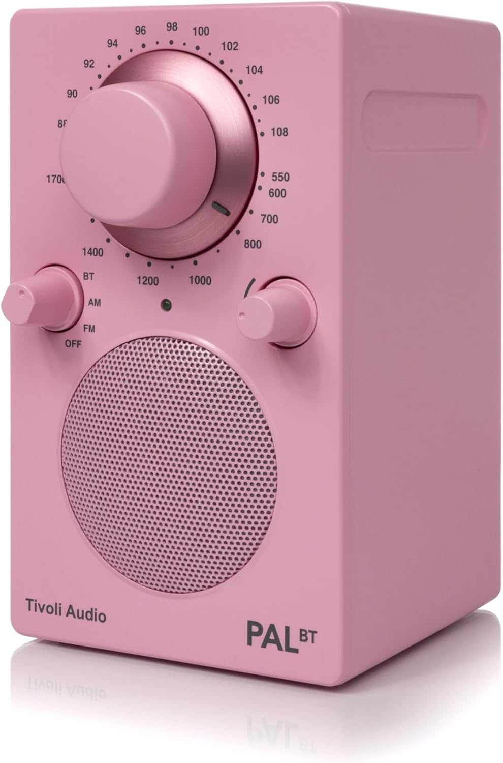 Tivoli Audio PAL BT Tragbares Bluetooth UKW-/MW-Radio (Rosa), Rosa