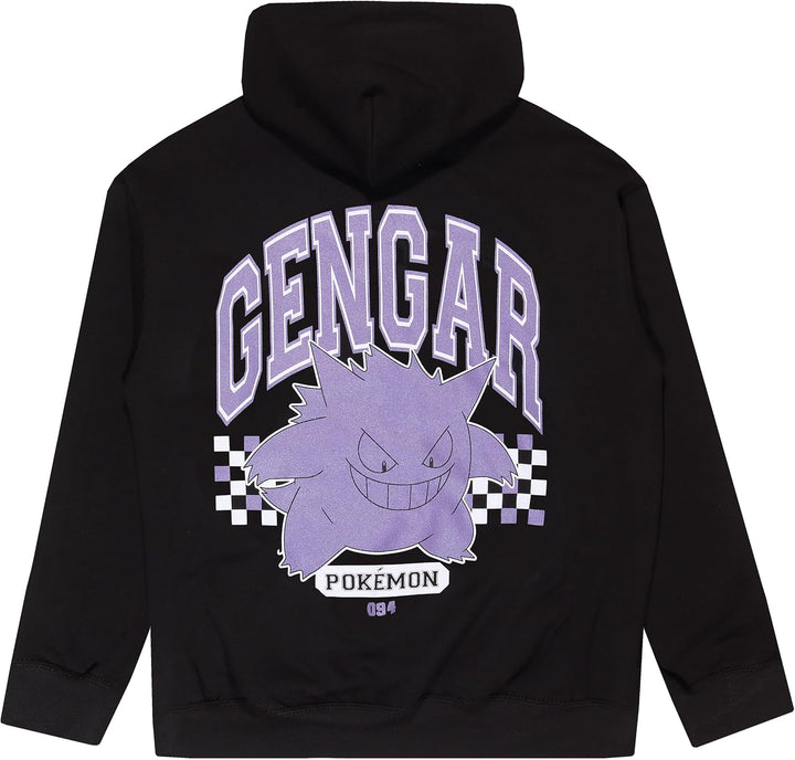 Pokémon Hoodie Herren | Gengar Hoodie für Männer | Grössen S bis XX-Large | Offizielle Gengar-Ware