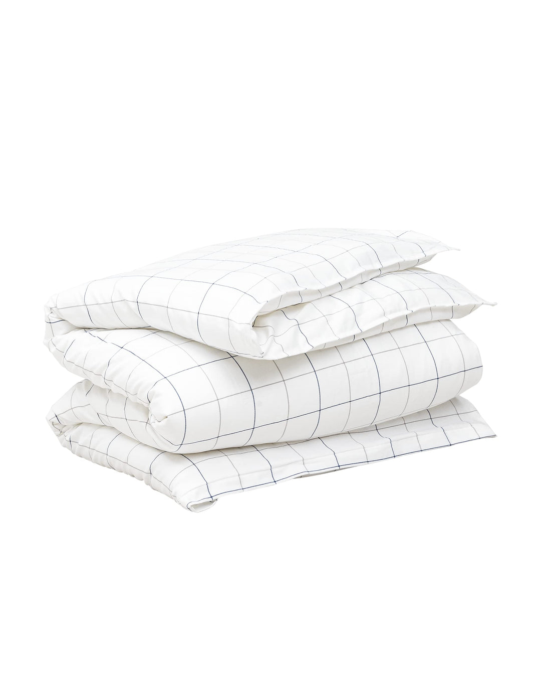 GANT Twill Check Bettdeckenbezug einzeln Dry Sand Grösse 135x200cm Kariert Bezüge